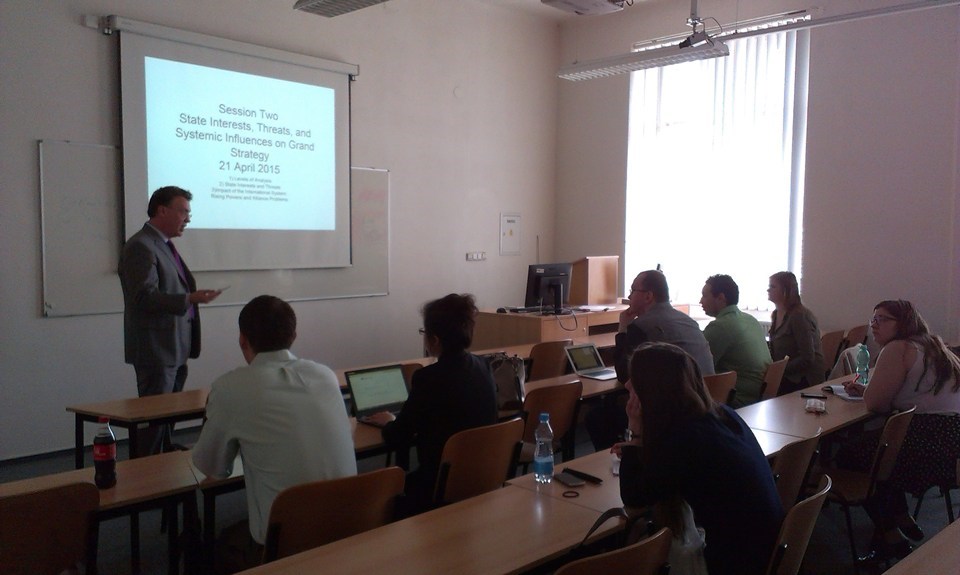 Course of B. Thayer - Spring 2015